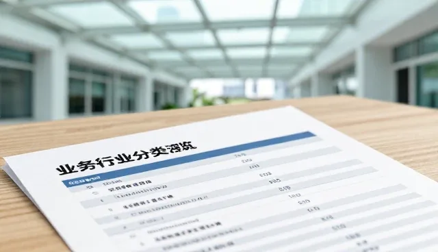 高级行业分类浏览选型建议与使用维护要点